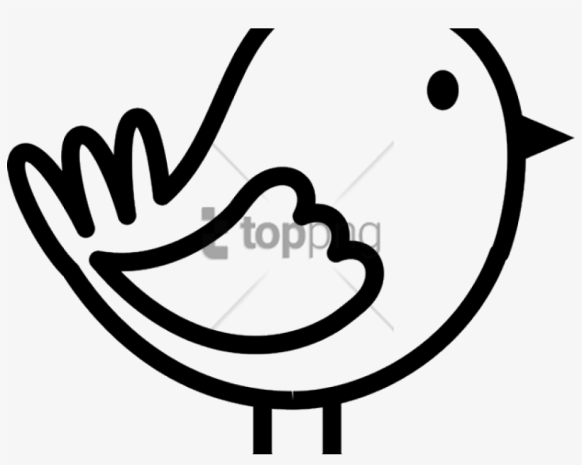 Free Png Download Stick Figure Bird Drawing Png Images - Stick Bird Png, transparent png