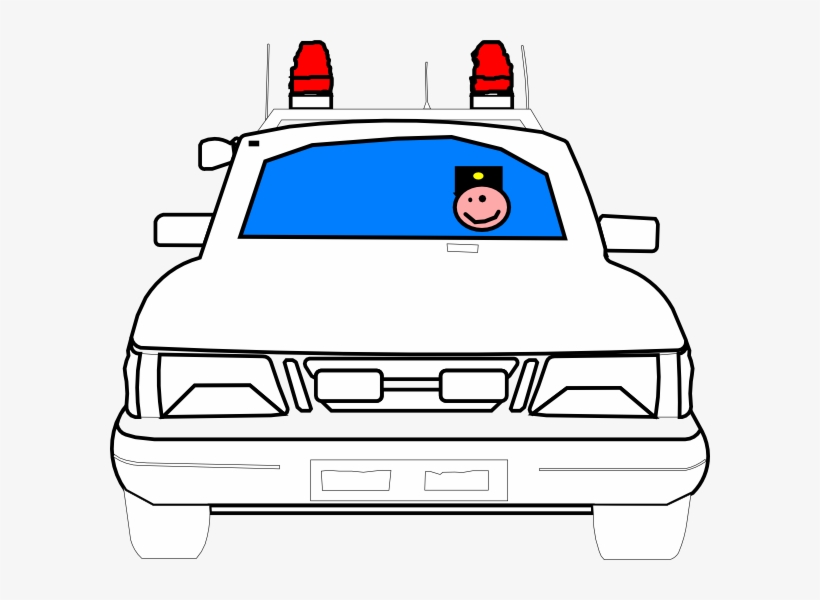 Police Car Clip Art, transparent png