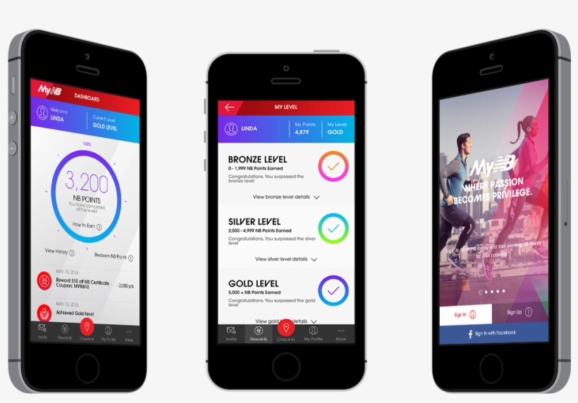 New Balance Ios Application - Iphone, transparent png