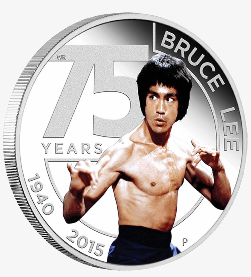 ~bruce Lee [ Img] - Bruce Lee Silver Coin, transparent png