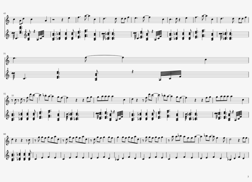 Beggin' On Your Knees Sheet Music Composed By Victoria - Sheet Music, transparent png