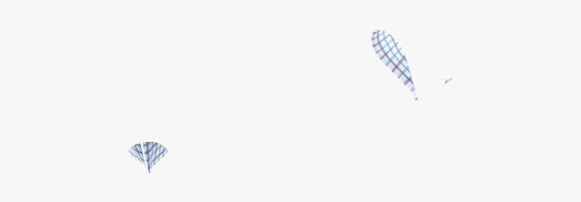 Cuff French Angled Contrast - Paragliding, transparent png