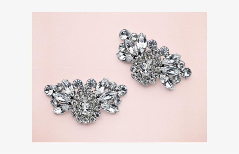 Graphic Royalty Free Download Myra Diamant Brooch Shoe - Earrings, transparent png