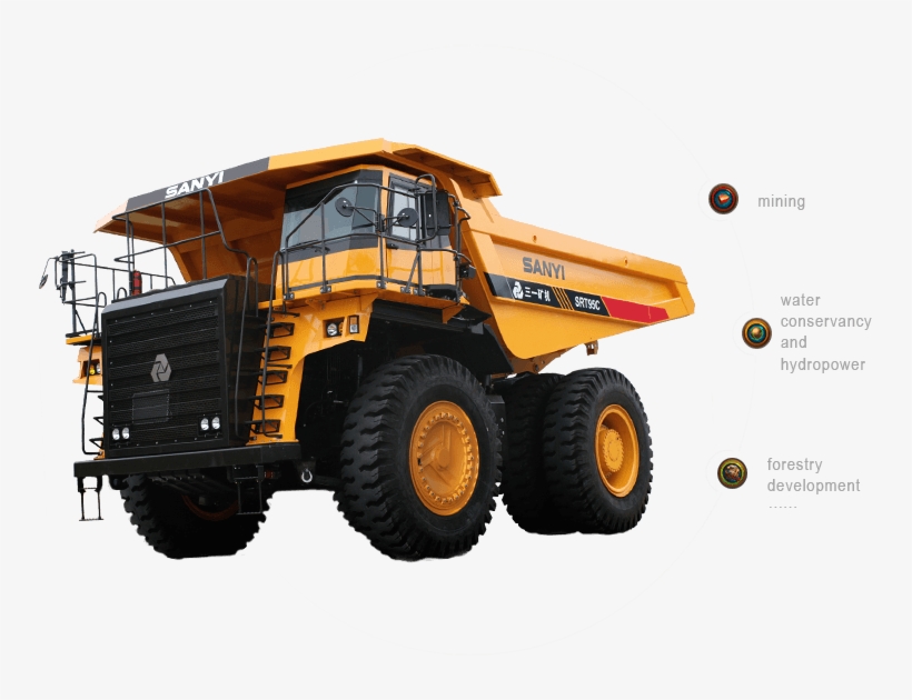 Mining Dump Truck - Construction Equipment, transparent png