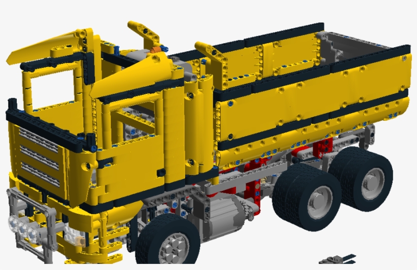 Dump Truck Iso Front - Truck, transparent png