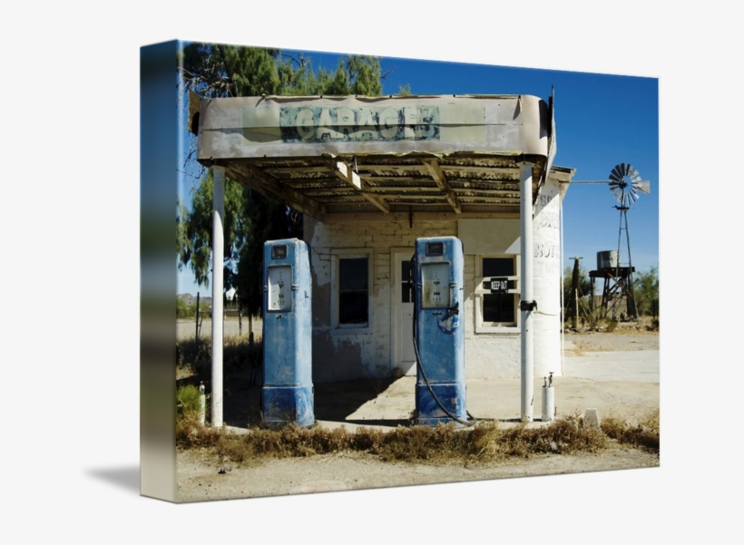 "old Gas Station" By Frank Short, San Diego // Classic - Toll House, transparent png