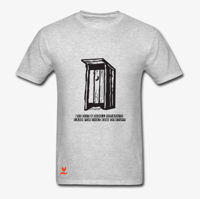 The Cabin Men's T-shirt - Round Neck Half Sleeves T Shirts, transparent png