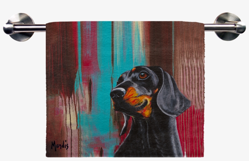 Dachshund Hand Towel - Dachshund, transparent png