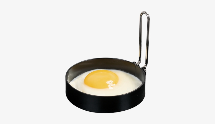 Bar B Chef Non-stick Egg Ring Bceggr - Fried Egg, transparent png