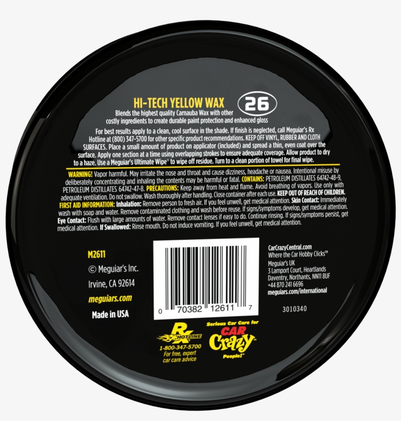 Meguiar's - Circle, transparent png