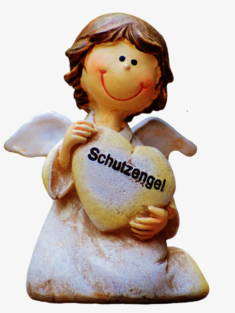 Guardian Angel Figure Cute - Schutzengel Figur, transparent png