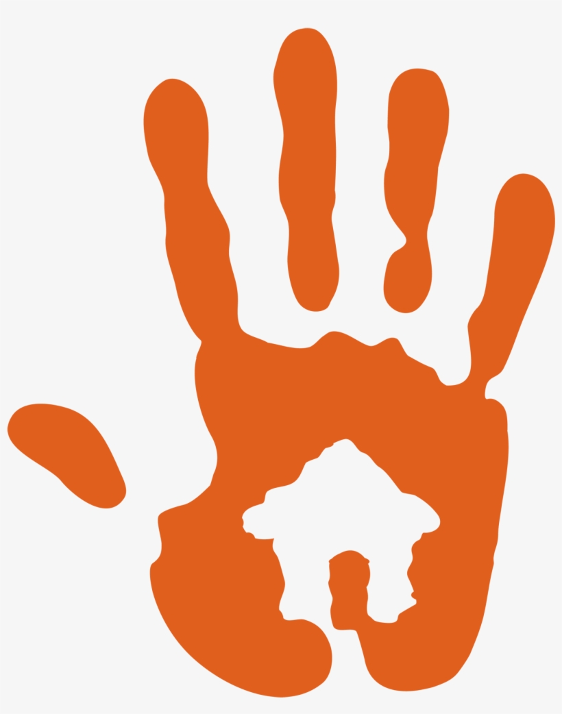 1489 X 1800 3 - Orange Hands, transparent png