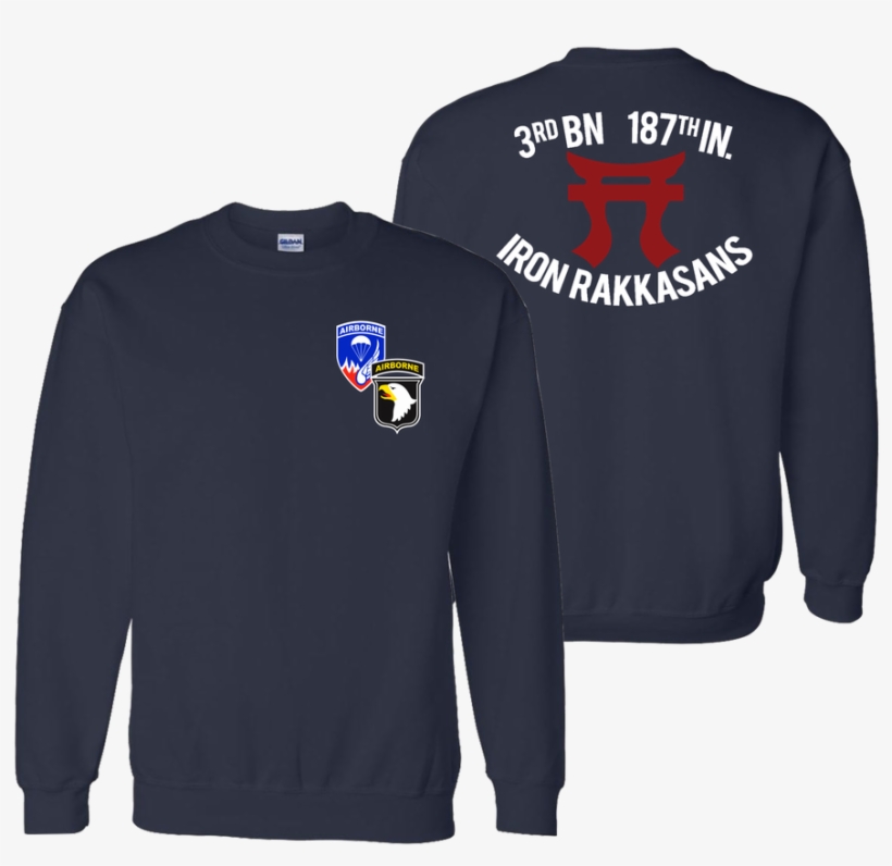 3-187 Iron Rakkasan Pt Sweatshirt - Rakkasan Pt Shirts, transparent png