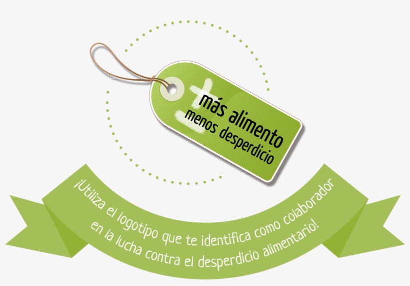 Etiqueta Lazo - Food Waste, transparent png