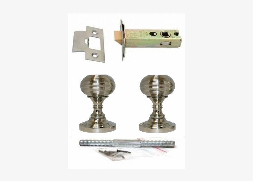 Nickel Beehive Door Knob Package - Bronze, transparent png