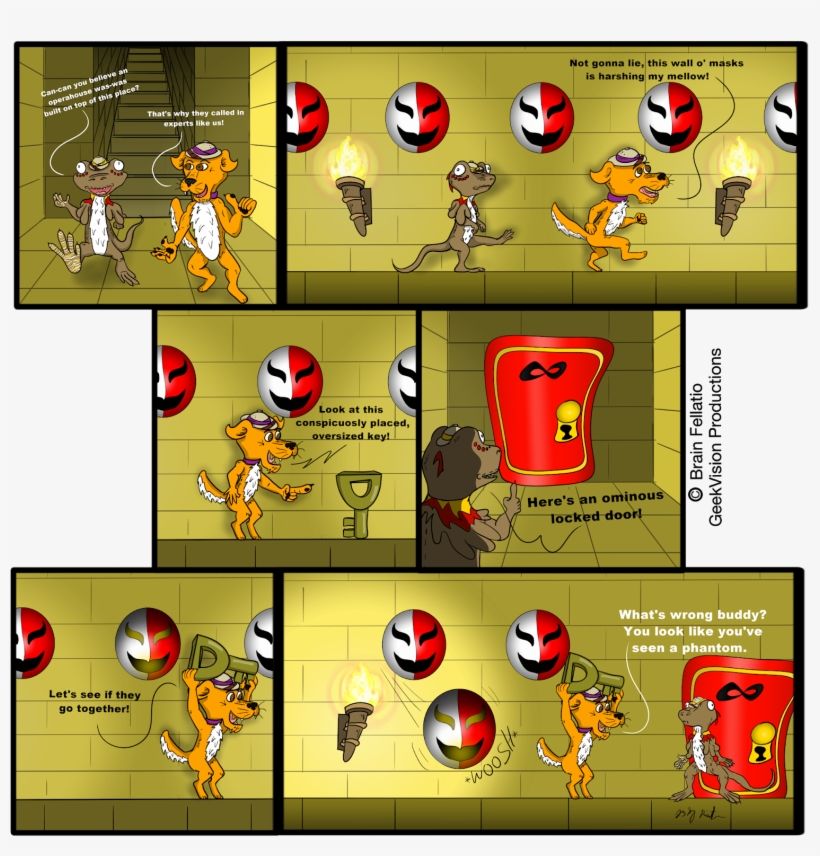 Phanto Of The Opera - Cartoon, transparent png