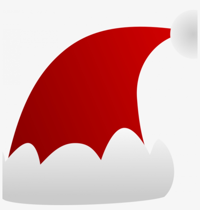 Free Santa Hat Clip Art Dog In Santa Hat Clip Transparent - Simple Santa Hat Clip Art, transparent png