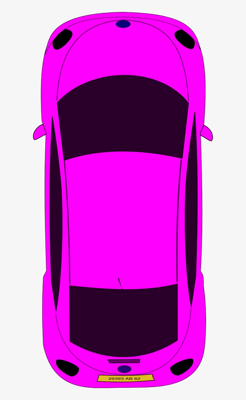 Vector Clip Art - Car Bird Eye Clipart, transparent png