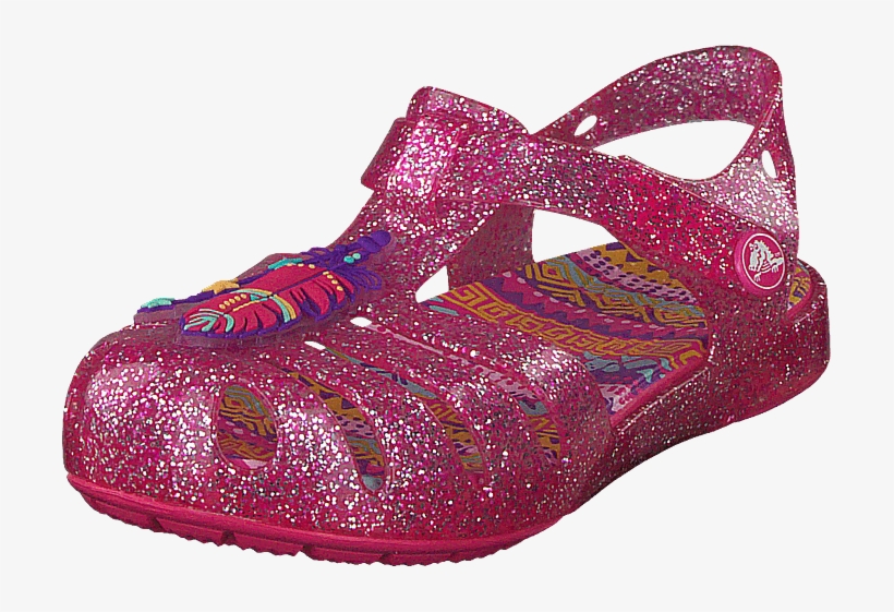 Crocs Isabella Novelty Sandal Vibrant Pink - Sandal, transparent png