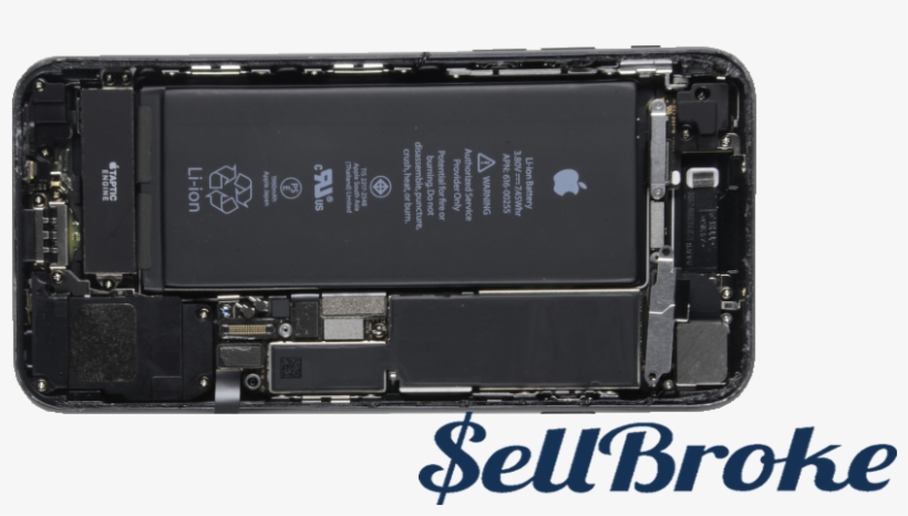 Sell Broke Iphone 7 Inside - Inside Iphone 7 Waterproof, transparent png