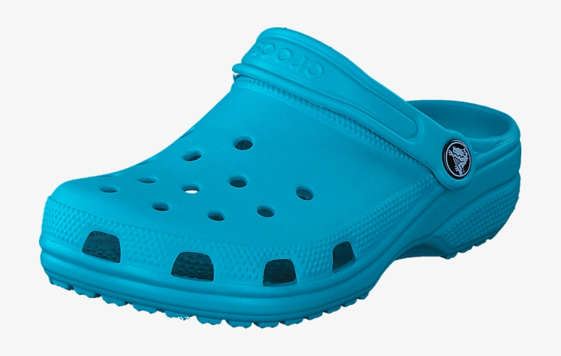Crocs Classic Clog Kids Turquoise 57577-00 Womens Synthetic - Slip-on Shoe, transparent png