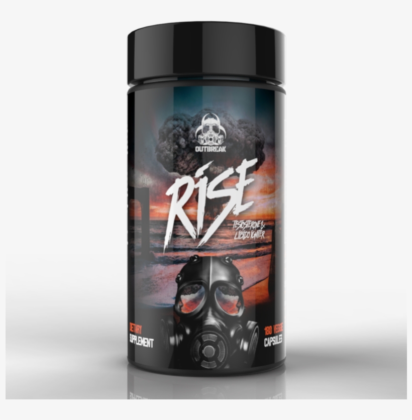 Testosterone Booster - Outbreak Nutrition Rise, transparent png