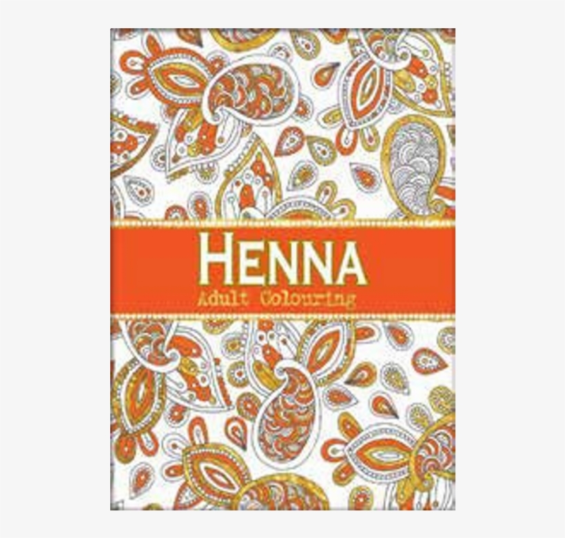 Adult Colour Book Acb09 Henna - Tapestry, transparent png