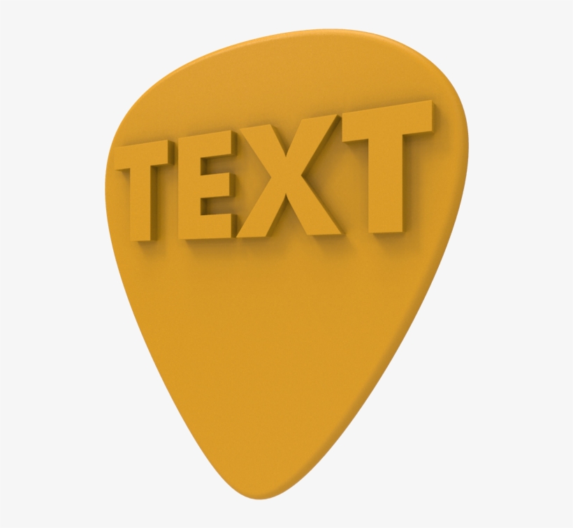 Guitar Pick - Illustration, transparent png