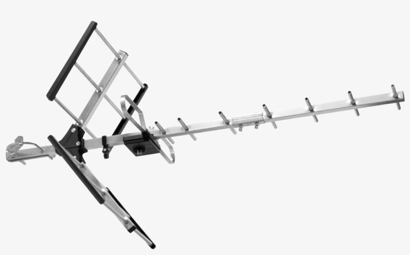 Outdoor Yagi Tv Antenna - Television Antenna, transparent png