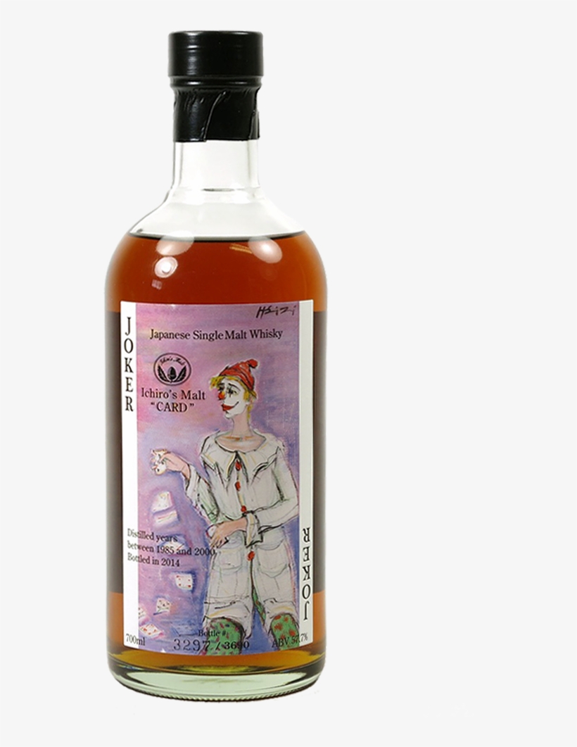 Ichiro's Malt Hanyu Card Series Color “joker” 14 Year - Hanyu Ichiro's Malt The Joker, transparent png