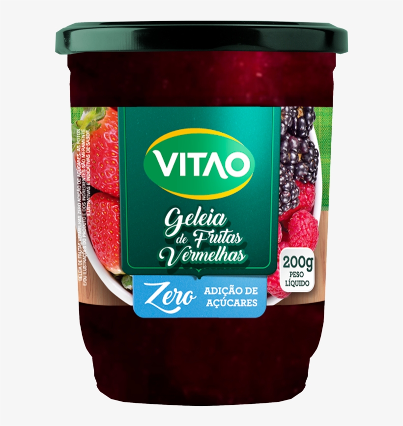 Geleia De Frutas Vermelhas - Doce De Leite Vitao, transparent png