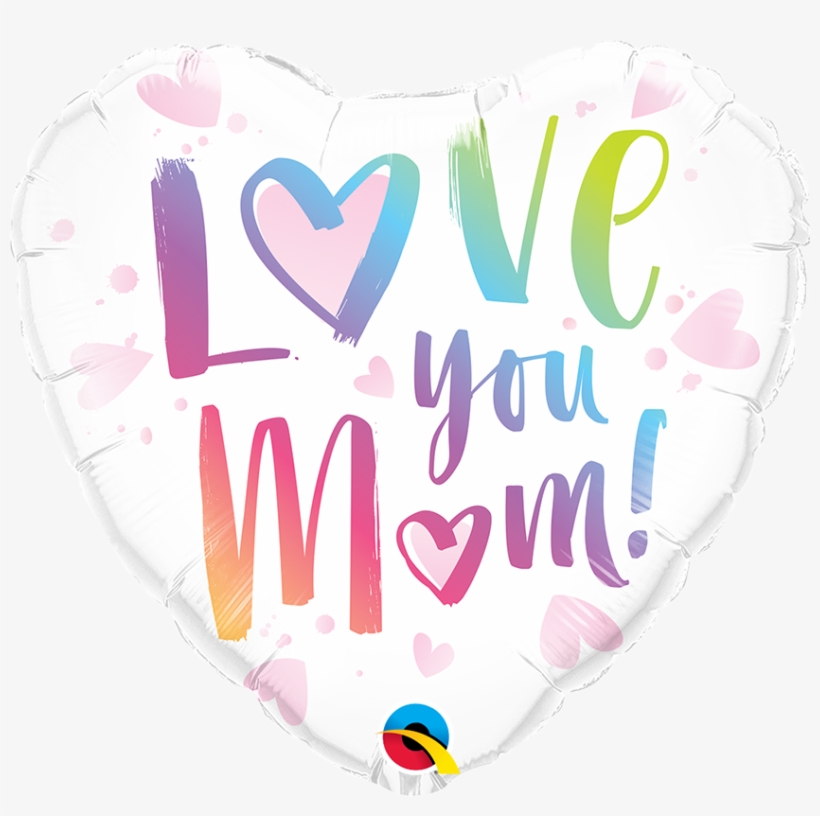 18" Love You Mum Foil - Qualatex, transparent png