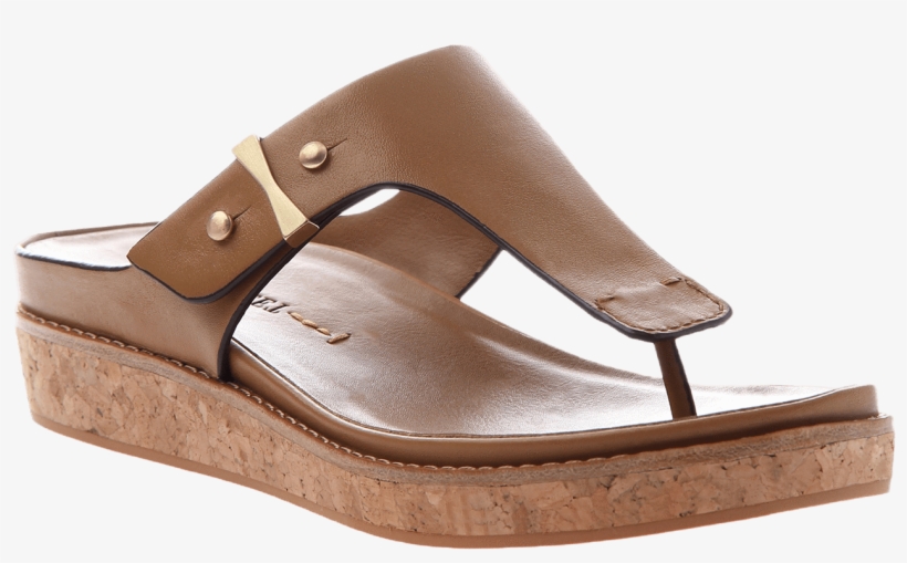 Naked Feet, Hadidd, Toffee, Slip On Thong Sandal - Sandal, transparent png