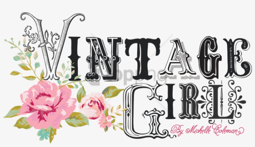 Free Png Download Vintage Girl Logo Png Images Background - Vintage Girl Logo, transparent png