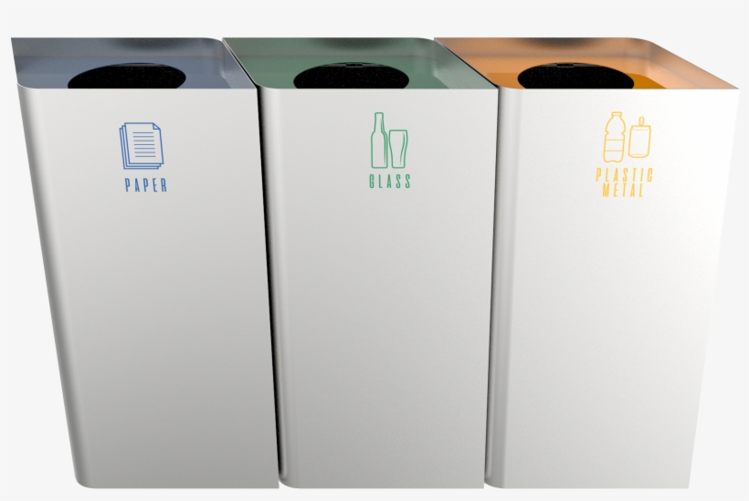 The Art Of Recycling Bins - Plastic, transparent png