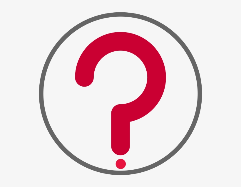 Question Icon - Circle, transparent png