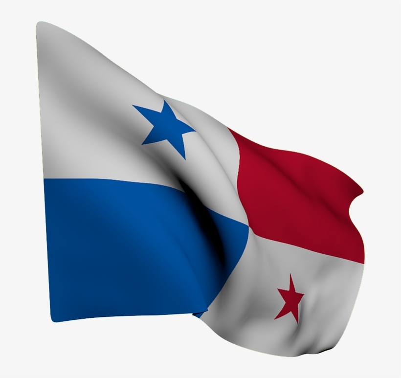 Panama Flag Png - Bandera De Panama Png, transparent png