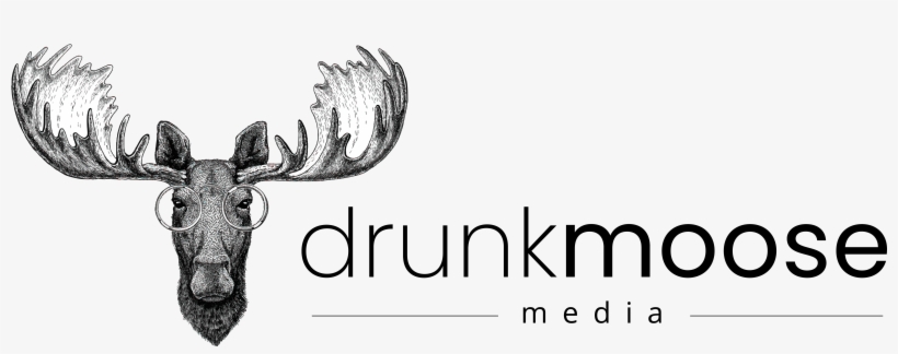 Drunk Moose Media - Moose Head Tattoo, transparent png