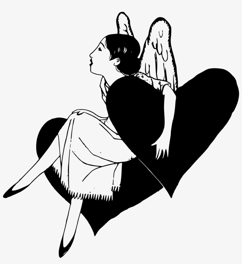 This Free Icons Png Design Of Heart Holding Lady, transparent png
