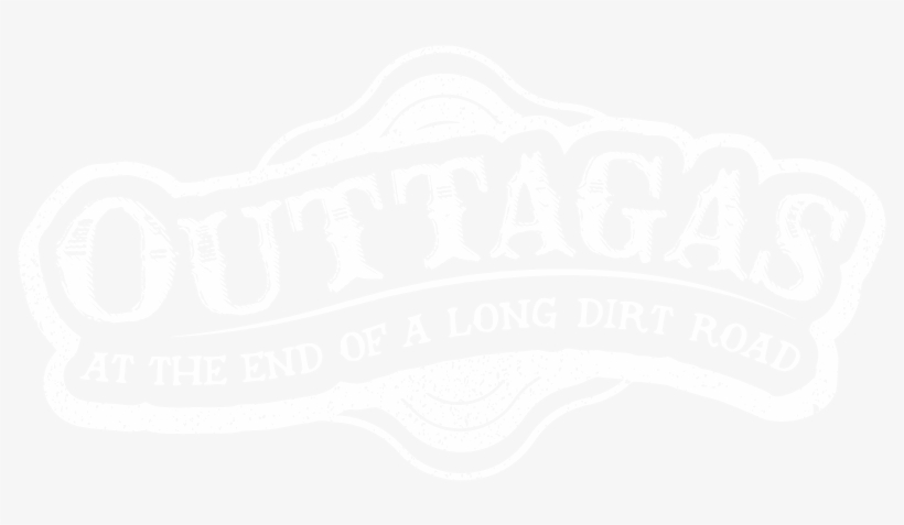 Outtagas At The End Of A Long Dirt Road - Instagram White, transparent png
