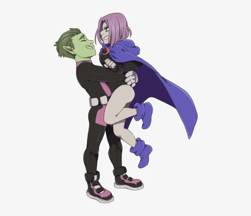 Beast Boy And Raven - Garfield Logan X Rachel Roth, transparent png