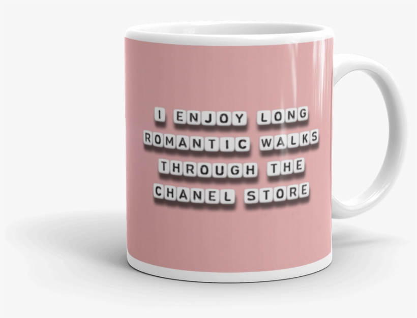 Long Walks Through Chanel - Coffee Cup, transparent png