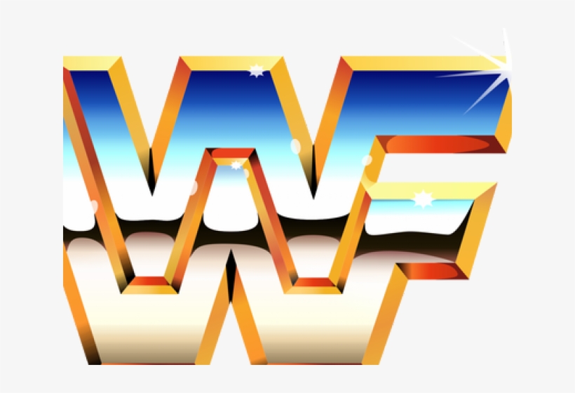 Wrestler Clipart Wrestling Match - Old School Wwf Logo, transparent png