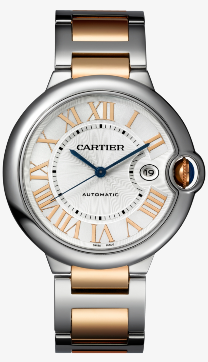 #cartier Ballon Bleu De Cartier Pink Gold #watch - W6920095, transparent png