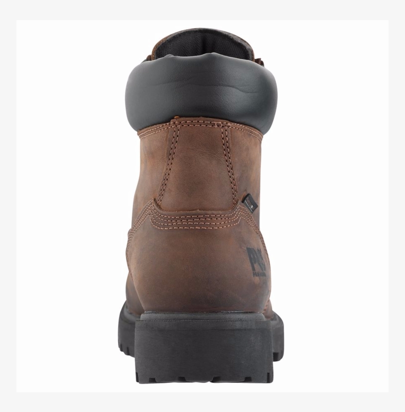 Timberland Pro Direct Attach 6″ Brown Waterproof Soft - Steel-toe Boot, transparent png