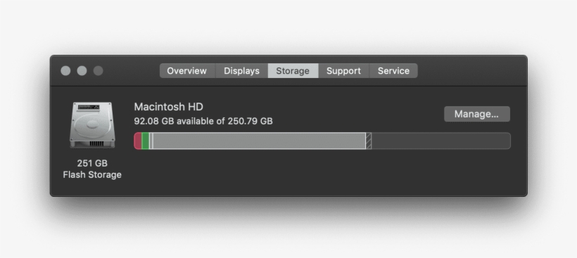 About This Mac Storage - Computer File, transparent png