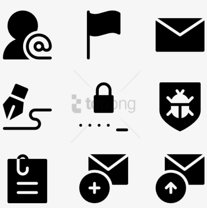 Free Png Download Email 50 Icons Png Images Background, transparent png