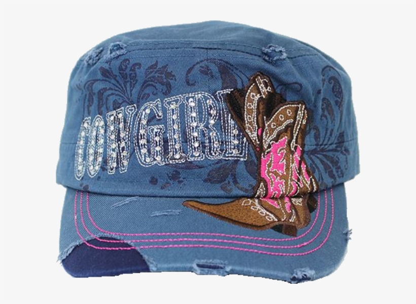 Cowgirl-jeans - Baseball Cap, transparent png