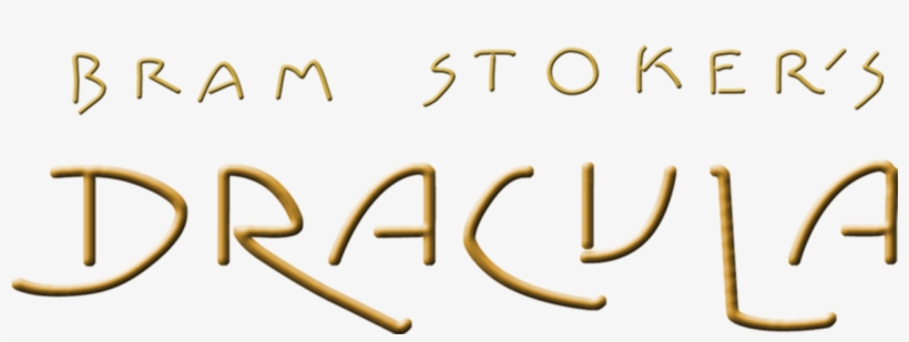 Bram Stoker's Dracula - Calligraphy, transparent png