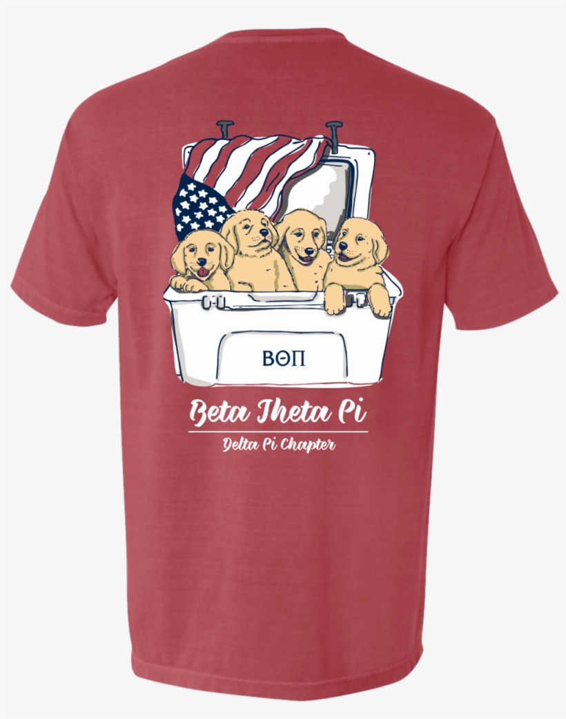 Beta Puppy Shirt Back - Active Shirt, transparent png